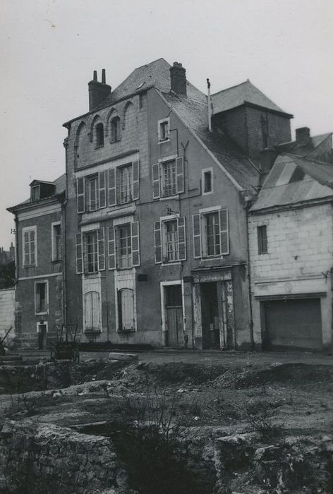 Tour Foubert (ou Fulbert) , ou Maison de la Tabagie : Ensemble sud-est, vue générale