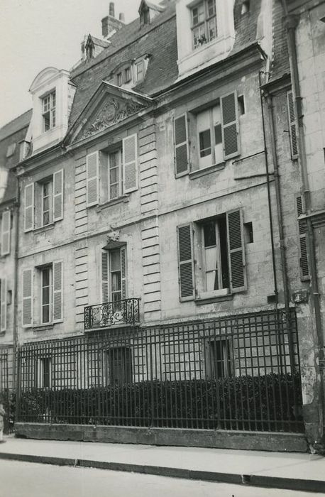 Hôtel Bacot de Romand : Façade sur rue, vue générale