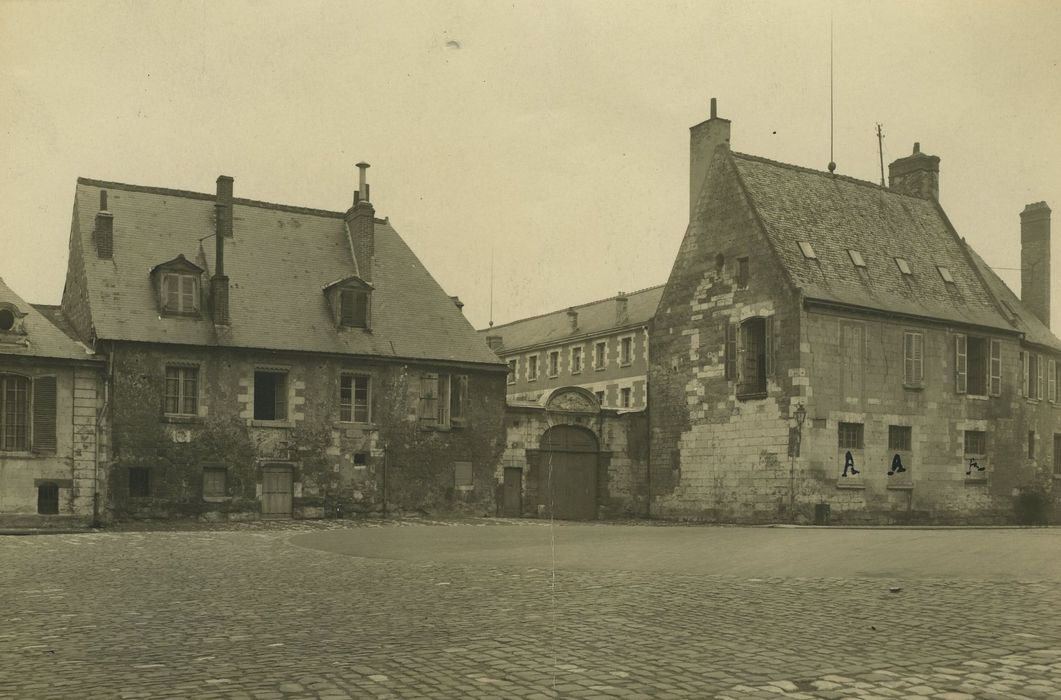 Maison dite de Justice des Bains : Ensemble sud, vue générale