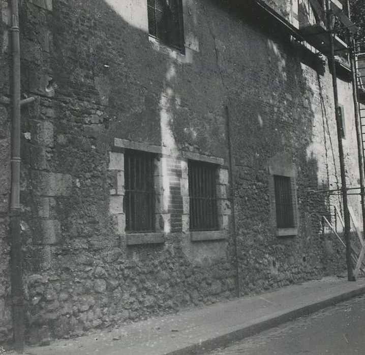 Petit Séminaire, ou la Petite Bourdaisière : Façade sur rue, vue partielle