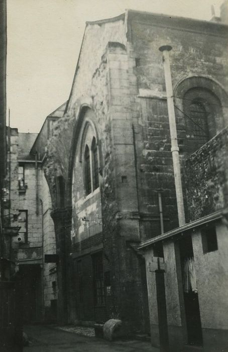 Ancienne église Saint-Pierre-le-Puellier : Façade sur rue, vue générale