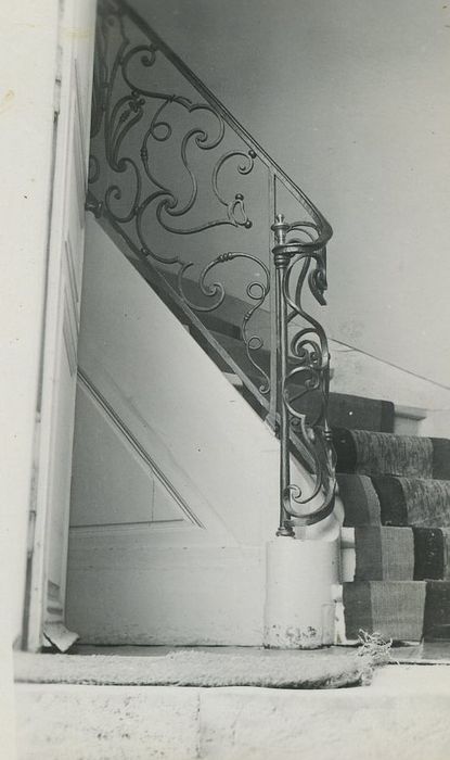 Maison de Pierre Meusnier : Escalier, détail