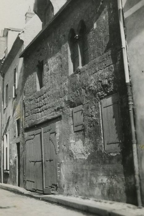 Ancienne maison canoniale de Saint-Martin : Façade sur rue, vue générale