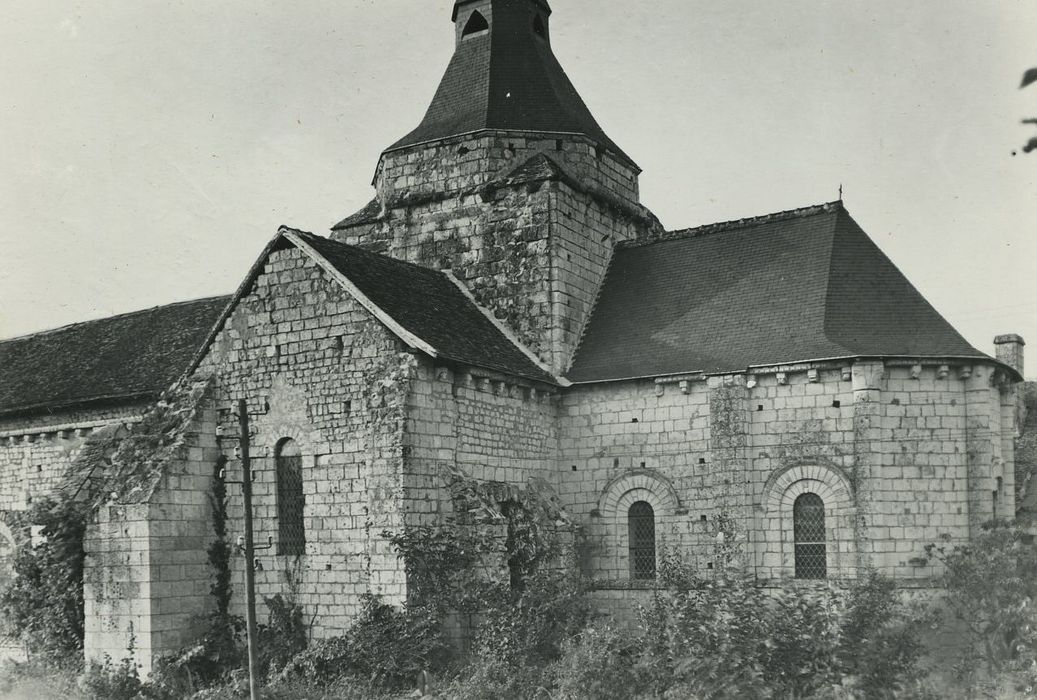 Eglise Saint-Nicolas : Façade latérale sud, vue partielle