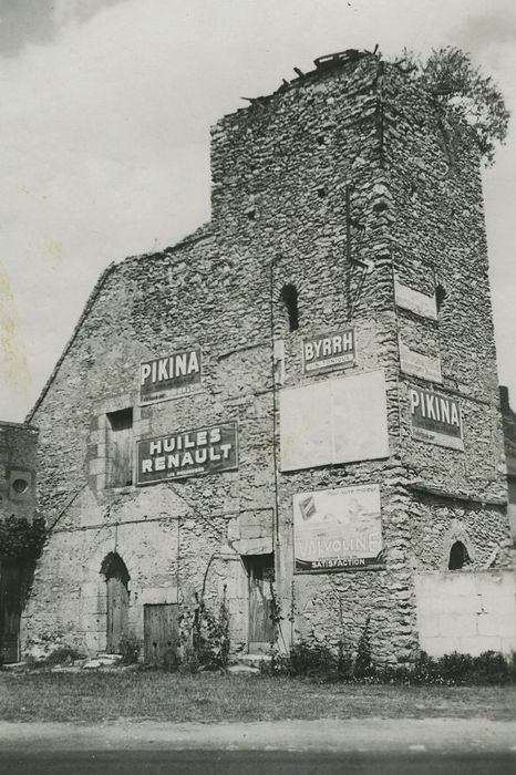 Chapelle Saint-Blaise : Façade occidentale, vue générale