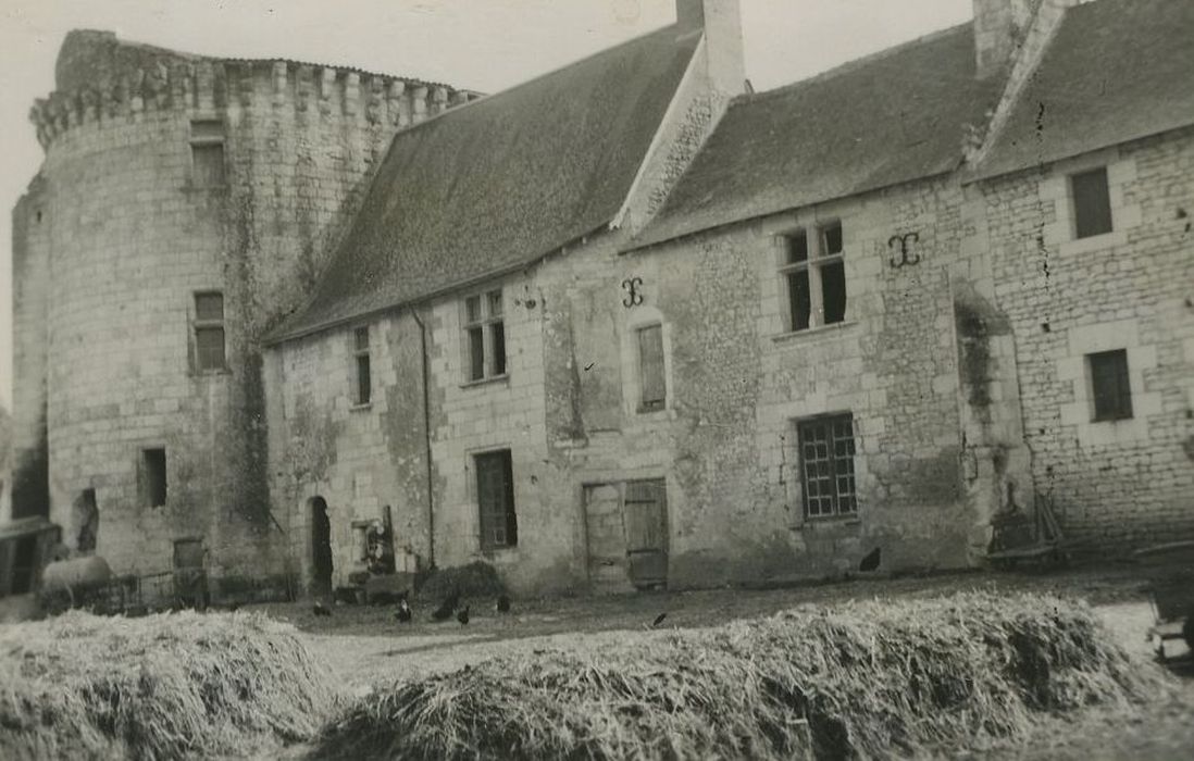 Château de la Tour-du-Raynier : Ensemble nord-est, vue générale