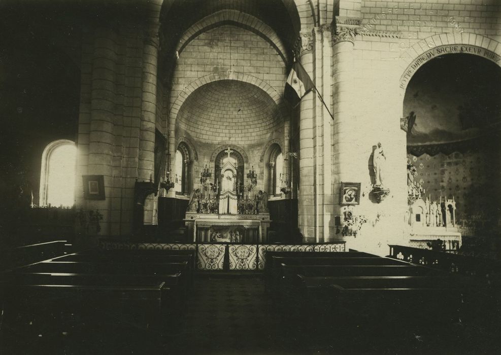 Eglise Saint-Etienne : Choeur, vue générale