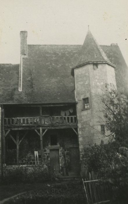 Manoir de Foncher : Ensemble nord, vue partielle