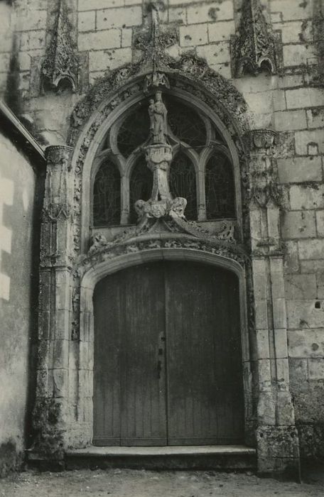 Eglise Notre-Dame : Portail nord, vue générale