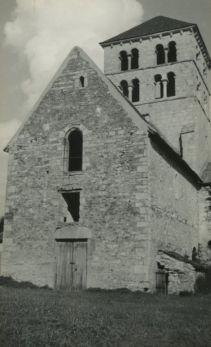 Eglise Saint-Laurent (ancienne) : Façade occidentale, vuegénérale
