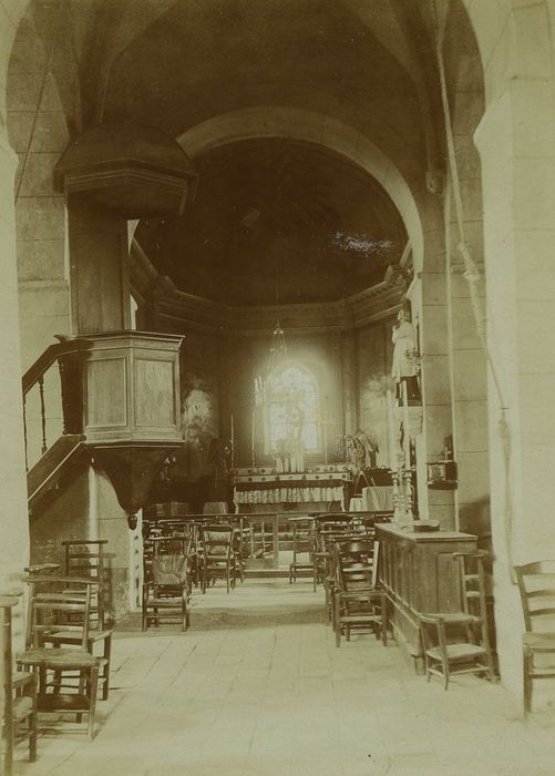 Eglise : Nef, vue générale