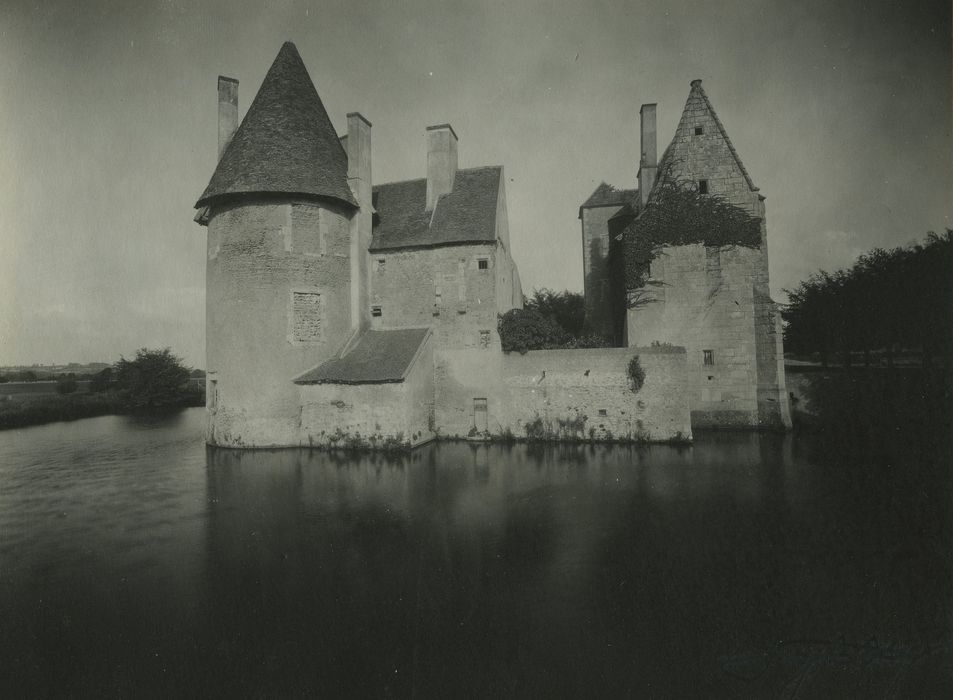 Château du Marais : Ensemble ouest, vue générale