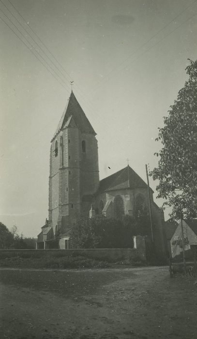 Eglise : Chevet, vue générale