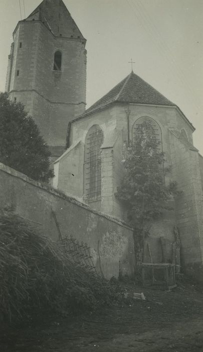 Eglise : Chevet, vue générale