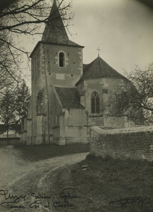 Eglise Saint-Denis : Chevet, vue générale