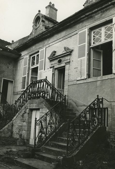 Immeuble dit Maison Bélime : Façade ouest sur cour, vue partielle