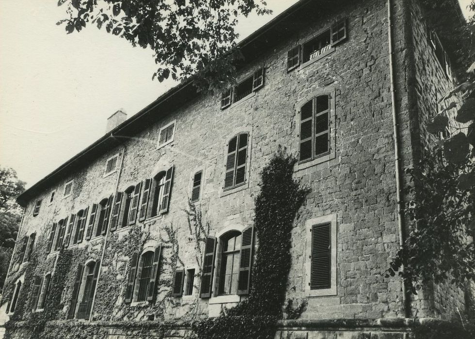 Château de Beauregard : Façade ouest, vue générale