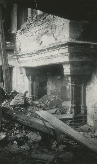 Maison Brigaude : Cheminée monumentale, vue générale