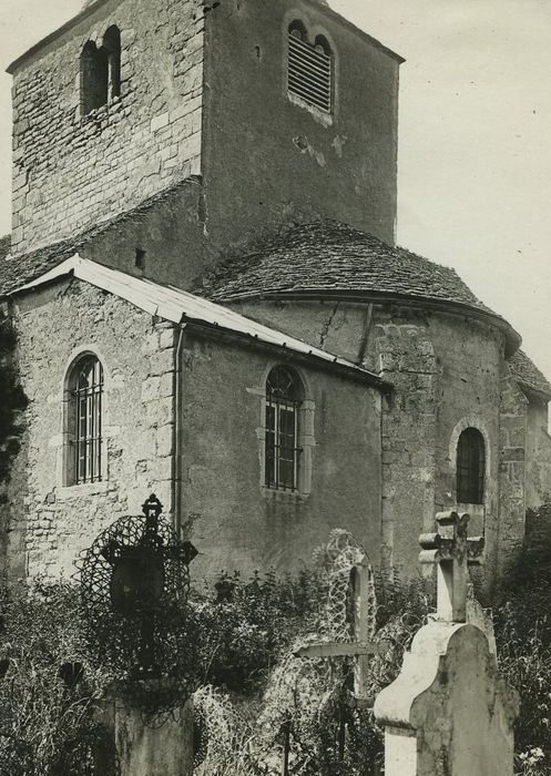 Eglise paroissiale : Chevet, vue générale