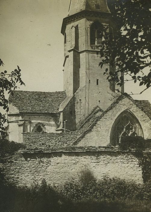 Eglise Saint-Germain d'Auxerre : Chevet, vue partielle