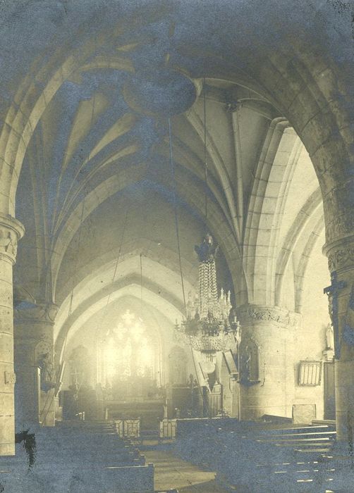 Eglise Saint-Germain d'Auxerre : Nef, vue générale