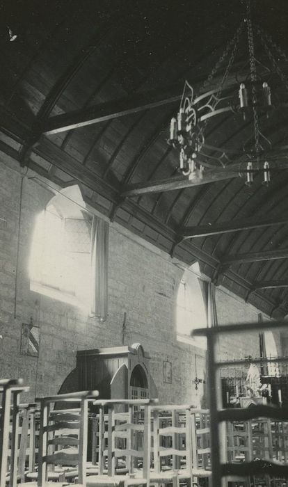 Couvent des Cordeliers (ancien) : Eglise (ancien réfectoire), nef, vue partielle