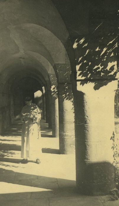 Couvent des Cordeliers (ancien) : Cloître, vue partielle