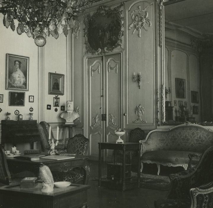 Hôtel Coeurderoy (ancien) : Salon, vue partielle