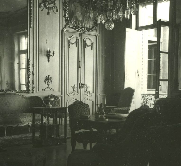 Hôtel Coeurderoy (ancien) : Salon, vue partielle