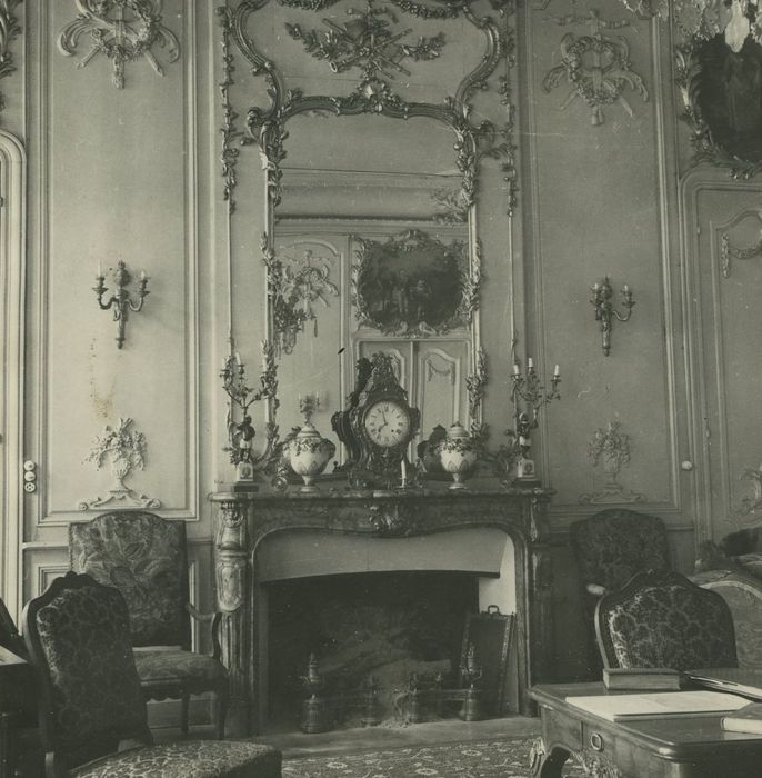 Hôtel Coeurderoy (ancien) : Salon, vue partielle