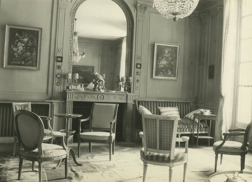 Hôtel Bouhier (petit) : Salon, vue partielle