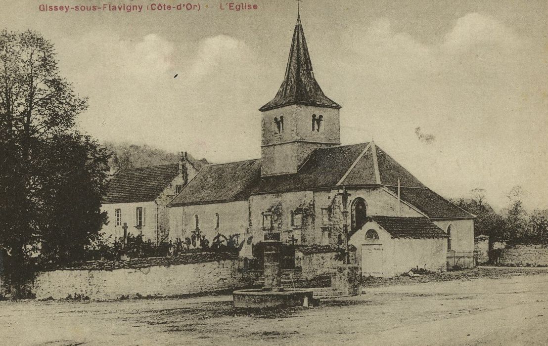 Eglise Saint-Martin : Ensemble sud-est, vue générale