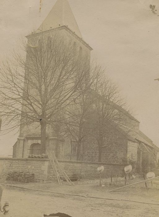 Eglise Saint-Vorles : Ensemble sud-ouest, vue générale