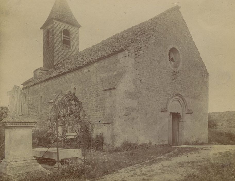 Chapelle du cimetière (ancienne) : Ensemble nord-ouest, vue générale