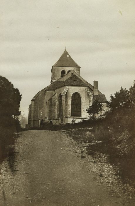 Eglise paroissiale : Chevet, vue générale