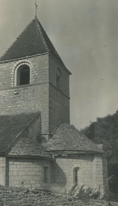 Eglise Saint-Saturnin : Chevet, vue générale