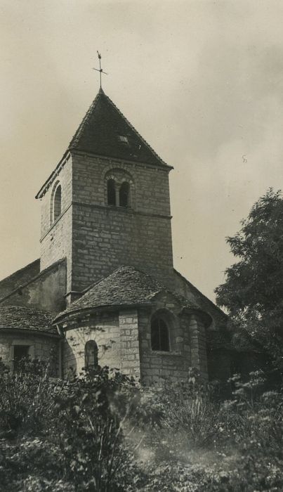 Eglise Saint-Saturnin : Chevet, vue générale