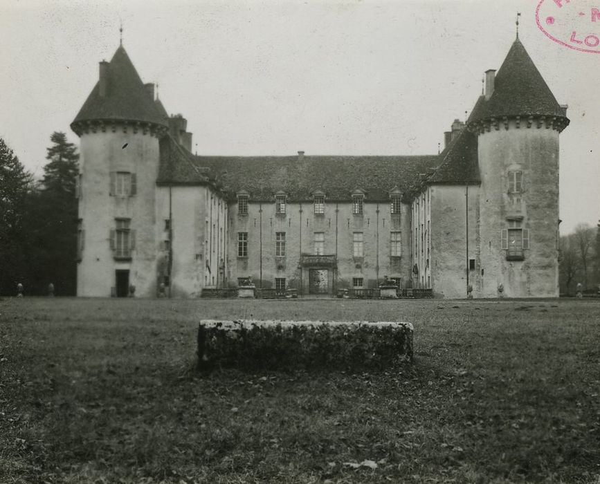 Château : Ensemble ouest, vue générale