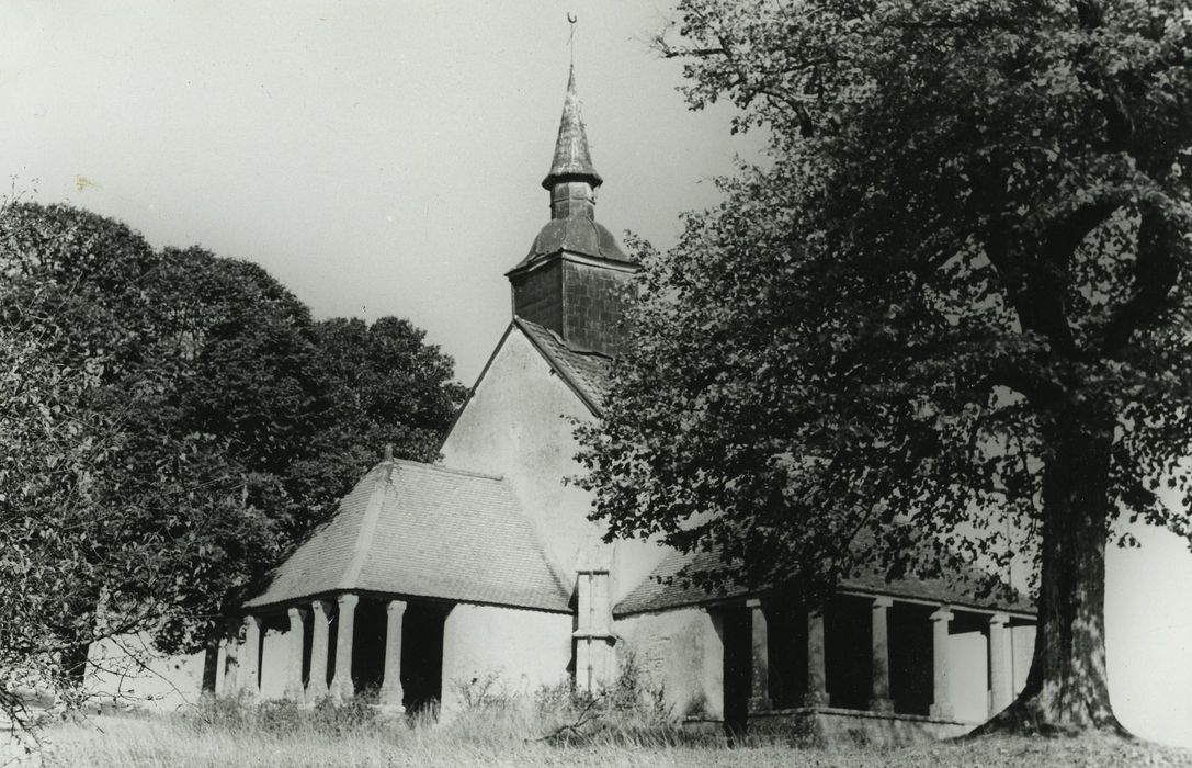 Chapelle Sainte-Gertrude : Ensemble sud-est, vue partielle