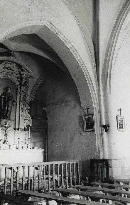 Chapelle Sainte-Gertrude : Chapelle nord, vue partielle