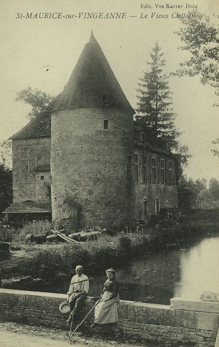 Château de la Romagne (ancien) : Ensemble sud-est, vue générale