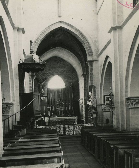 Eglise Sainte-Sabine : Nef, vue générale