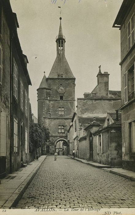 Tour de l'Horloge : Elévation sud, vue générale