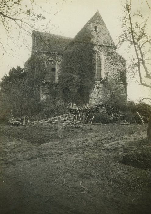 Eglise Saint-Médard : Chevet, vue générale