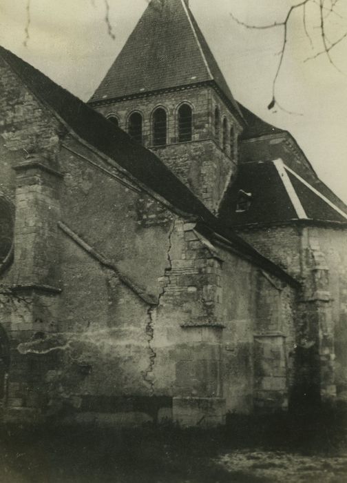 Eglise Notre-Dame de l'Assomption : Façade occidentale, vue partielle