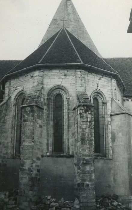 Eglise paroissiale : Chevet, vue générale