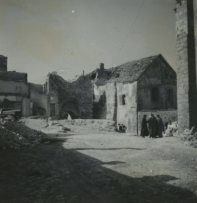 Porte Saint-Jean : Elévation est, vue générale