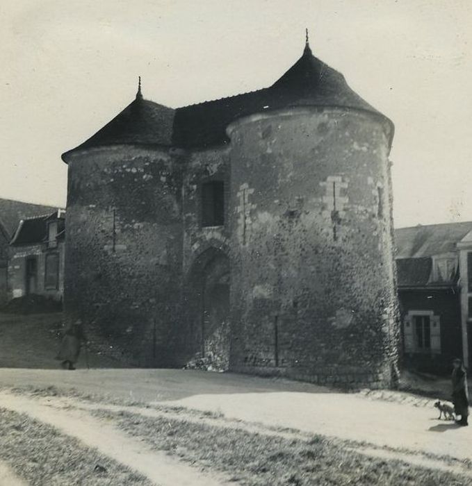 Porte du Bois : Elévation nord, vue générale