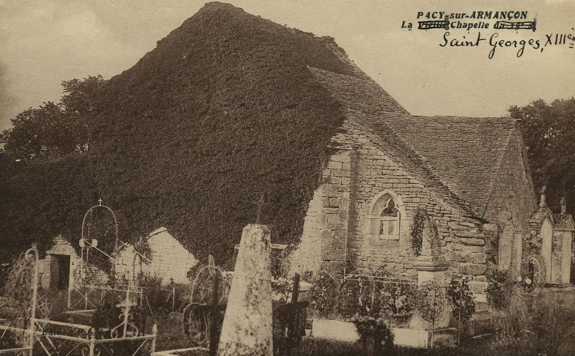 Cimetière : Chapelle Saint-Georges, vue générale