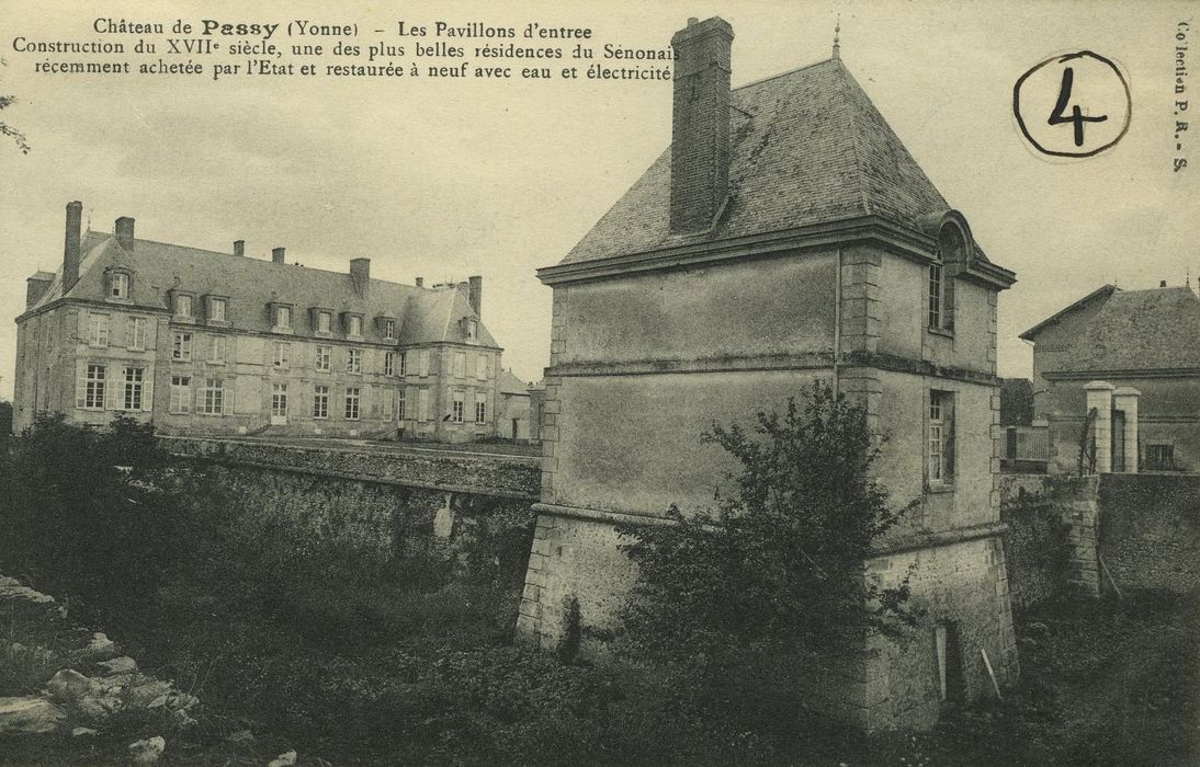 Château de Passy-Véron : Ensemble sud-est, vue générale